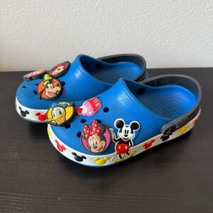Mickey Mouse Crocs Kids Size 10